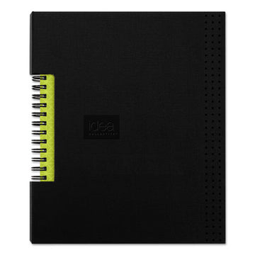 Oxford™ Idea Collective Professional Wirebound Hardcover Notebook, 1 Subject, Medium-college Rule, Black Cover, 8 X 5.5, 80 Sheets freeshipping - TVN Wholesale